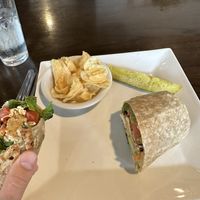 Vegan Wrap  at Wild Rabbit Bistro in Ormond Beach