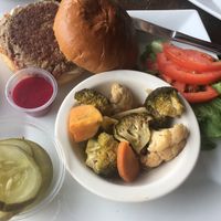 Impossible Burger at Wild Rabbit Bistro in Ormond Beach