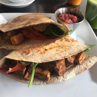 Ultimate Quesadilla with tofu 😊 at Wild Rabbit Bistro in Ormond Beach