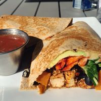 Quesadilla with tofu *vegan  at Wild Rabbit Bistro in Ormond Beach