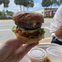 Impossible burger !! at Wild Rabbit Bistro in Ormond Beach