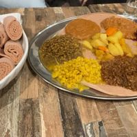   at Konjo Ethiopian Restaurant in Footscray