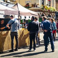 The queues move quickly! at The Tempeh Man - Food Stall in London