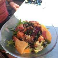 Summer salad at Amaranta Biobar in Valencia