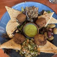 Yummy vegan bowl  at Bold in Breckenridge