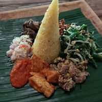 Nasi Campur at Yellow Flower Cafe in Ubud