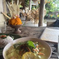   at Yellow Flower Cafe in Ubud