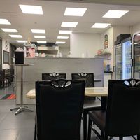 Inside the restaurant/take away  at ZN Pizza in Lille