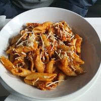 Vegan Tomatoes bolognese pasta  at ZN Pizza in Lille