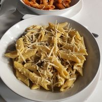 Vegan mushroom  and cream pasta at ZN Pizza in Lille