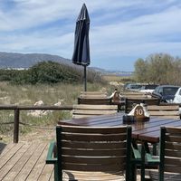 Taverna Kalyva, Potamos Beach, Crete, Greece  at Taverna Kalyva in Crete