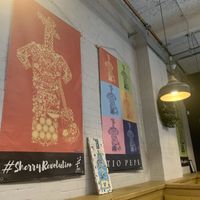 Cool decor  at Ambiente Tapas in Hull