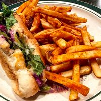 Cheeze Stake at Vegorama in Ypsilanti