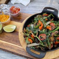 Veggie fajitas   at Park Avenue Grill in Amityville