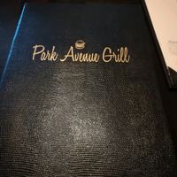 menu at Park Avenue Grill in Amityville