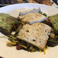 Avocado toast with grilled veggies and tofu at Park Avenue Grill in Amityville