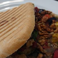 Focaccia (vegan) at Indigo Elephant in Basel