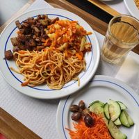 Menú individual at A Colmeia in Lisbon