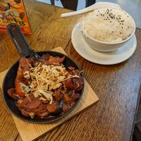 Tamarind aubergine at Banana Tree in Oxford