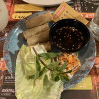 Vegan Spring Rolls  at Banana Tree in Oxford