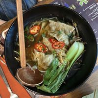 Vegan ramen  at Banana Tree in Oxford