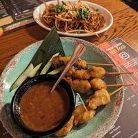 Vegan dishes at Banana Tree in Oxford