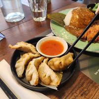 Gyozas at Banana Tree in Oxford