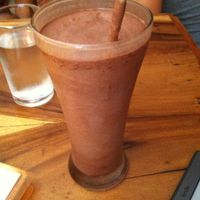 Chocolate Coconut Smoothie at Ethos in Bangkok