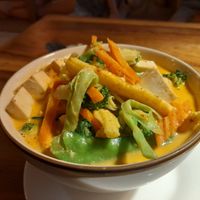 Red curry at Ethos in Bangkok