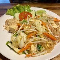 Vegan pad thai    at Ethos in Bangkok