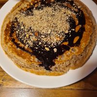 Chocolate pancake at Ethos in Bangkok