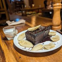 Chocolate Banana Cake at Ethos in Bangkok