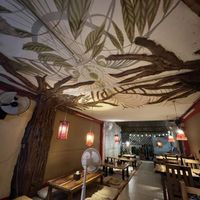 beautiful ceiling  at Ethos in Bangkok