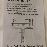 Opening hours correct as at Oct 2019 at Ethos in Bangkok