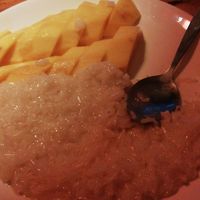 Mango sticky rice at Ethos in Bangkok