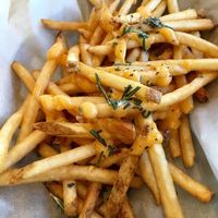 Vegan Truffle Cheese Fries at Toasted in Orlando