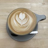 Maple latte with oat milk at Parakeet Cafe in La Jolla