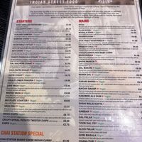   at Chai Station - Vegetarian Indian in Chester