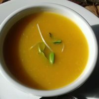 Creme de abóbora  at Bio Thomar in Tomar