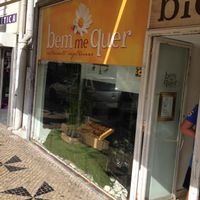 Outside  at Bem-Me-Quer in Lisbon