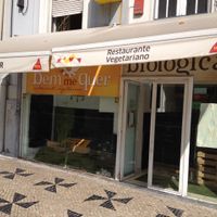 Outside  at Bem-Me-Quer in Lisbon