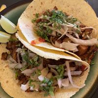 Vegan “pulled pork” tacos  at Mosquito Coast in Ghent