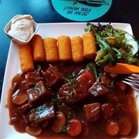 Seitan stew🥘 at Mosquito Coast in Ghent