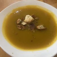 Soup of the day- pumpkin  at Ananda - Calle Hermano Miguel in Cuenca