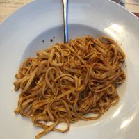 Pasta Napoli at Miam Miam in Ioannina