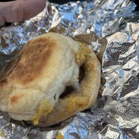 Vegan English Muffin Sandwich  at Batter & Crumbs in Philadelphia