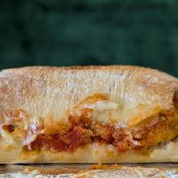 Ciabatta-Bing Chick'n Parm at Batter & Crumbs in Philadelphia