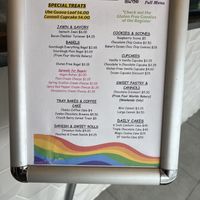 Bakery menu  at Batter & Crumbs in Philadelphia