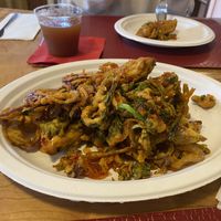 Bread pakora, best thing on the menu!  at The Red Dot Kitchen in Wurtsboro
