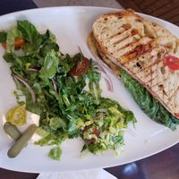 Yummy Vegan Blatt sandwich!!  at The Red Dot Kitchen in Wurtsboro